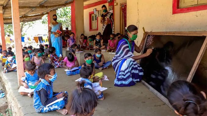 corona positive four childrens in vathara school